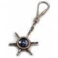 Keyring Wheel with Compass
