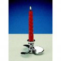 Chromed Candle Holder Propeller Ø 12 cm