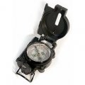 Compass Ø 6 cm - in black metal-case