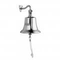 Chromed Ships Bell Ø 17 cm - mit Signatur 