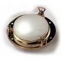 Brass Porthole Ceiling Light