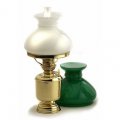 Table-Lamp, Small - for Oil - White