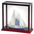 Miniature Ship Model :400 - JOHANN SMIDT -  in Glass-Case