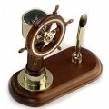 Penholder with Steering-Stand - Wood