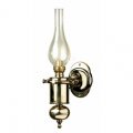 Polished brass gimbal Oil lamp - Oil-Burner