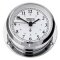 WEMPE Chromed Yacht Clock Ø  96 mm - Arabic numerals