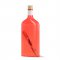 Plastic- Bottle for a Letter - RED