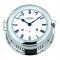 WEMPE Striking Clock Ø 185 mm - CHROME PLATED